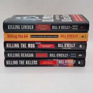 Bill O'Reilly Killing Series Hardcover Lot of 5 Lincoln Reagan SS Mob Killers